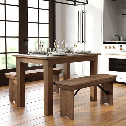 Gather ‘Round: Our Thoughts on the Rustic Pine Dining Table