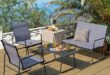 Transforming Our Outdoor Space: The Tangkula Patio Set Review