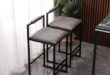 Stylishly Modern: Our Review of Grey PU Leather Bar Stools