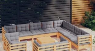 Creating Our Dream Outdoor Oasis with the 13-Piece Lounge Set