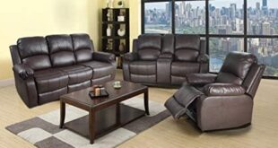 Cozy Comfort: Our Take on the Faux Leather Furniture Set