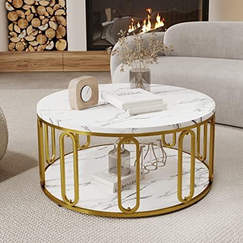 Transform Our Living Space: Review of the Round Marble Coffee Table