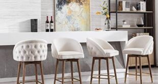 Elevate Our Space: A Review of ZHENGHAO Velvet Bar Stools