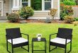 Transform Our Outdoor Space with AOCOROE Rattan Set!