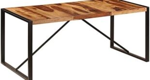 Discovering Gecheer’s Unique Industrial Dining Table: Our Review