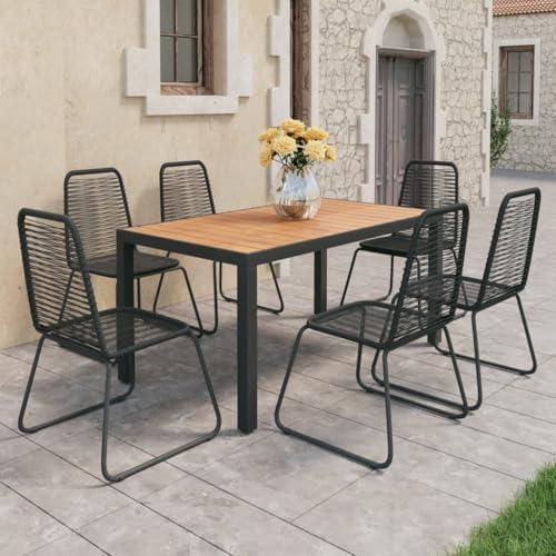 Transforming Our Outdoor Space: A Review of the 7-Piece Patio Set