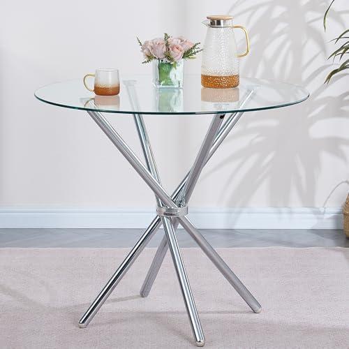 Elevate Your Space: Our Review of the Round Glass Dining Table