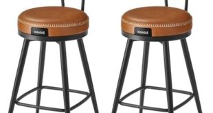 Comfort Meets Style: Our Review of VASAGLE EKHO Bar Stools