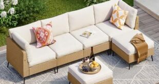 Transforming Our Outdoor Oasis: A Review of the 6-Piece Wicker Set