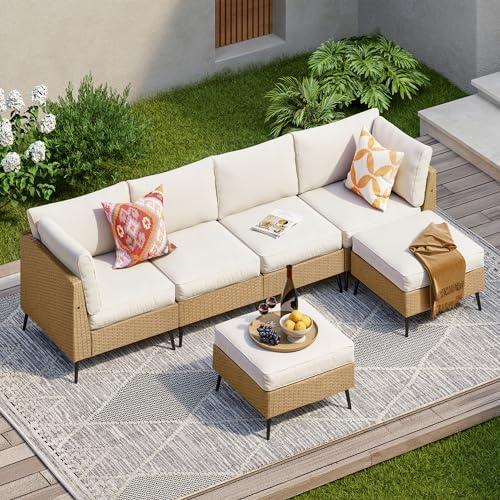 Transforming Our Outdoor Oasis: A Review of the 6-Piece Wicker Set