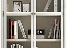 Discovering Our Elegant Glass Door Bookshelf: A Perfect Fit!