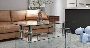 Transforming Spaces: Our Review of the HomVent Glass Coffee Table