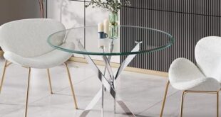 Elevate Our Dining Experience with the Modern X-Design Table