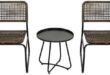 Transforming Our Outdoor Space: A Review of the 3-Piece Wicker Set