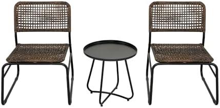 Transforming Our Outdoor Space: A Review of the 3-Piece Wicker Set