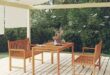 Transform Our Garden: A Review of the Teak Patio Dining Set