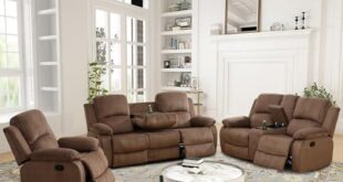 Discover Cozy Comfort: Our Review of the Plithzy Recliner Set