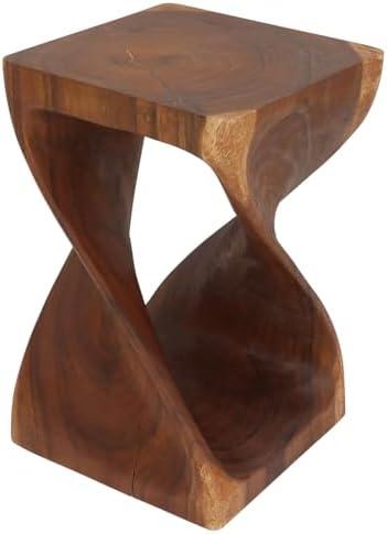 Unveiling Our Haussmann® Wood Twist End Table Experience