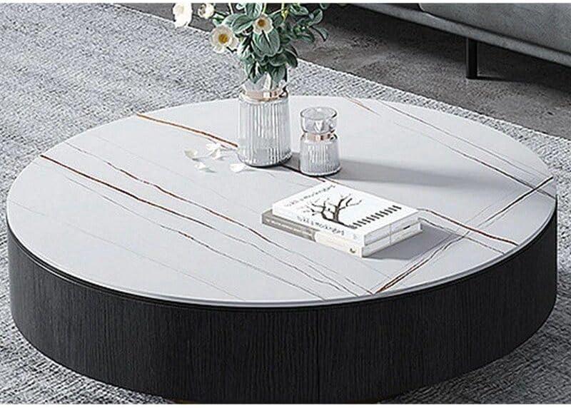 Unveiling Elegance: Our Review of the White-Gold Coffee Table