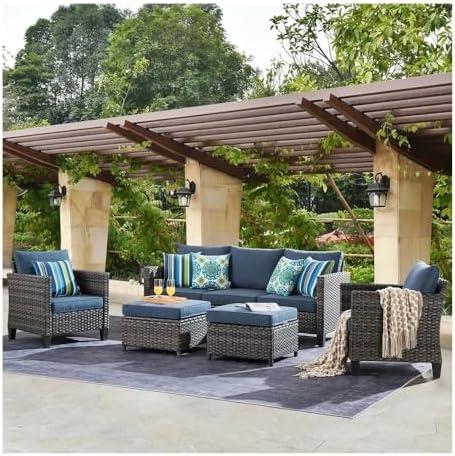 Cozy Comfort: Our Review of the Rattan Patio Conversation Set