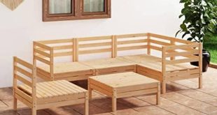 Transforming Our Patio with a 6-Piece Pinewood Lounge Set