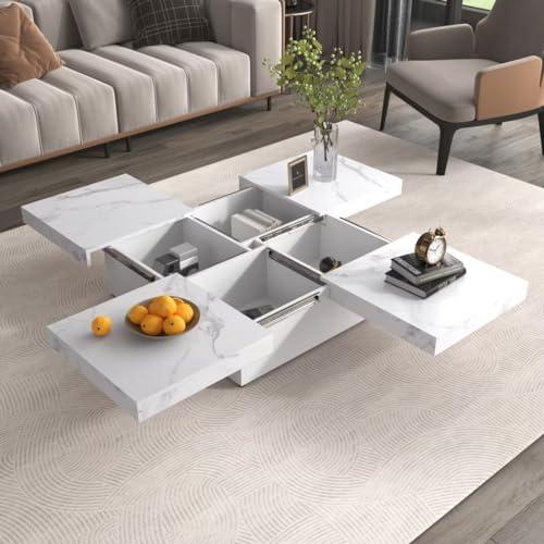 Elevate Our Space: Review of the Stylish Sliding Coffee Table