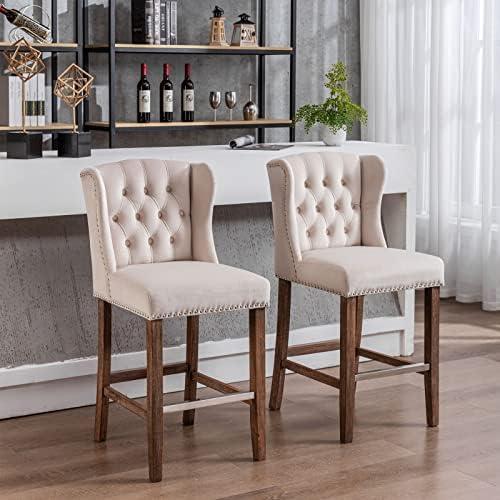 Elevate Our Space: Review of i-POOK Velvet Bar Stools