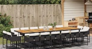 Transform Our Outdoor Space with the 17-Piece Patio Dining Set