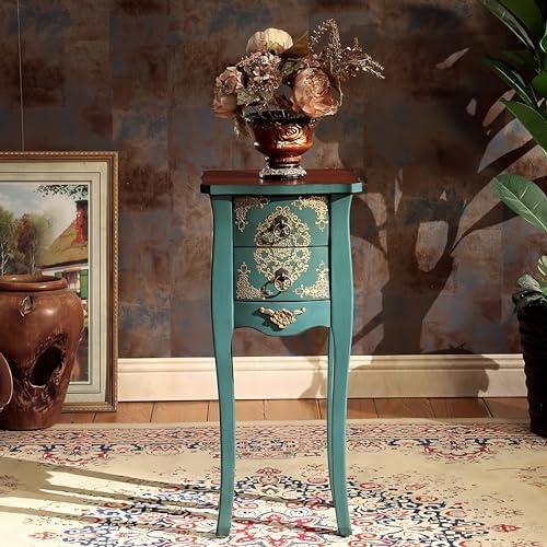 Discovering Charm: Our Review of the Vintage Blue Side Table