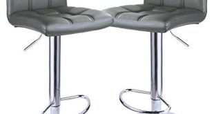 Elevate Comfort: Our Take on the Leader Grey Bar Stools