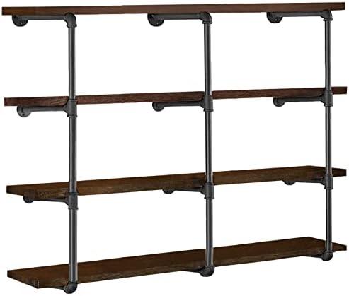 Transform Your Space: Our Review of HITOMEN Iron Pipe Shelves