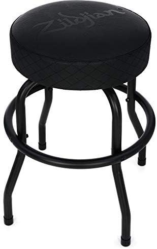 Elevate Our Space: Reviewing the Zildjian Black Logo Barstool