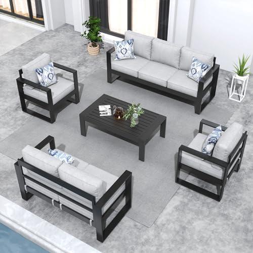 Transforming Our Outdoor Space: A Review of the Aluminum Patio Set