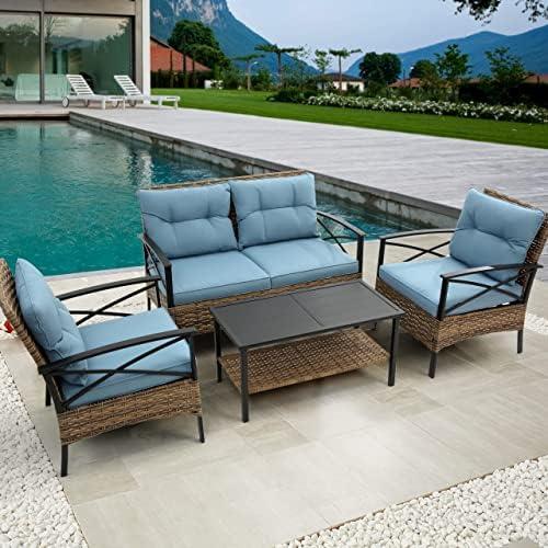 Transforming Our Outdoor Space: AOCOROE Furniture Review