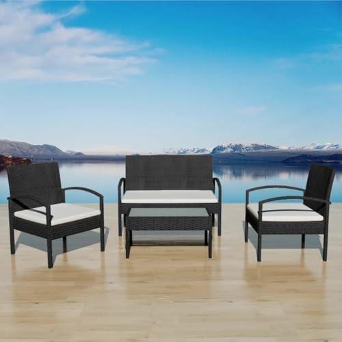 Transforming Our Outdoor Space: A Review of the 4-Piece Patio Set