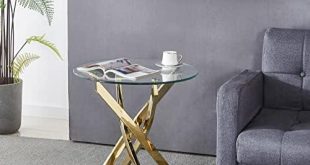 Elevate Our Space: Review of the Stylish Glass End Table