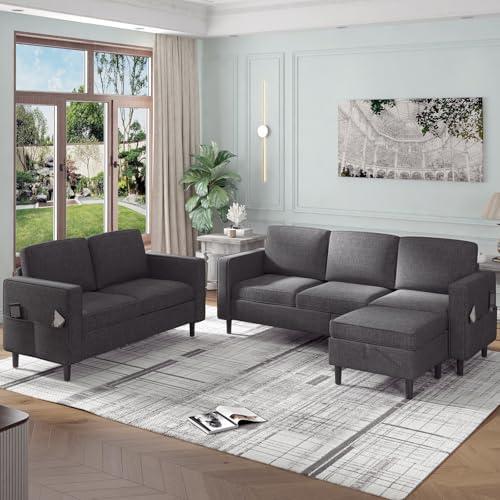 Transforming Our Space: Review of the BALUS 3 Piece Sofa Set