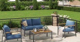 Elevate Our Outdoor Space: A Review of Amopatio’s Patio Set