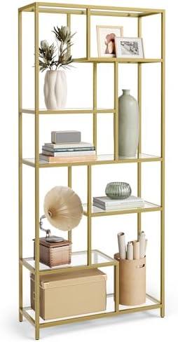 Discovering Style and Functionality with the VASAGLE 6-Tier Bookshelf