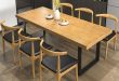 Elevate Our Dining Experience with a Rustic Wood Table