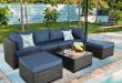 Discover Comfort: Our Experience with the 7-Piece Patio Set