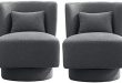 Why We Love Our Modern Boucle Accent Swivel Chairs: A Review