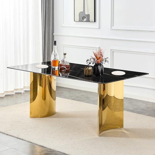 Transforming Our Dining Space: Review of the 73” Black Dining Table