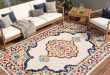 Transforming Spaces: Our Review of the Vintage Floral Patio Rug