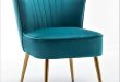 Elevate Our Space with the Stylish Greynish Blue Accent Chair