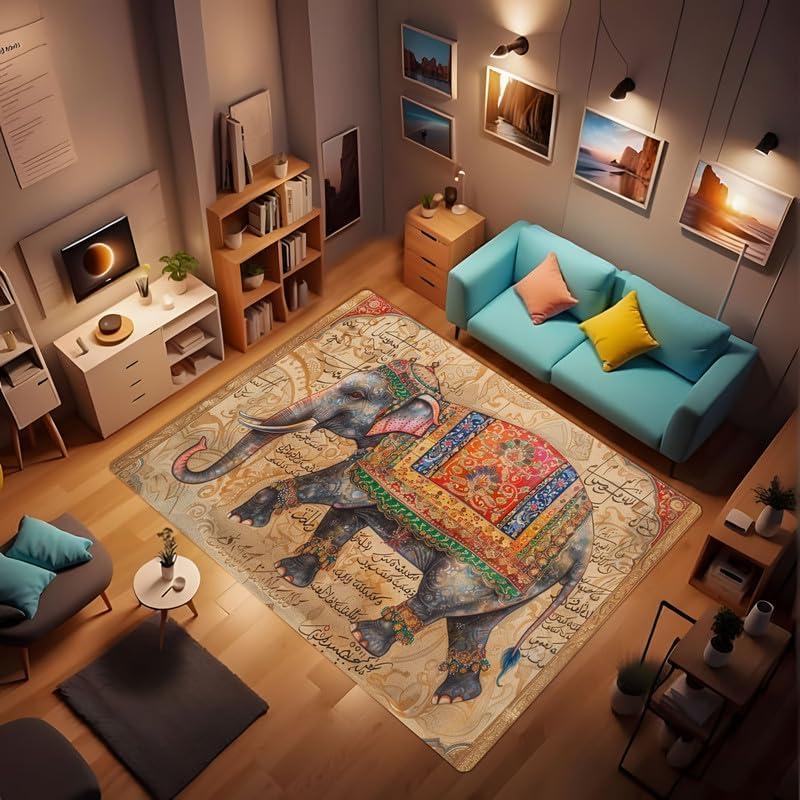 Enhancing Our Home with the Exotic Elephant Rug: A Review