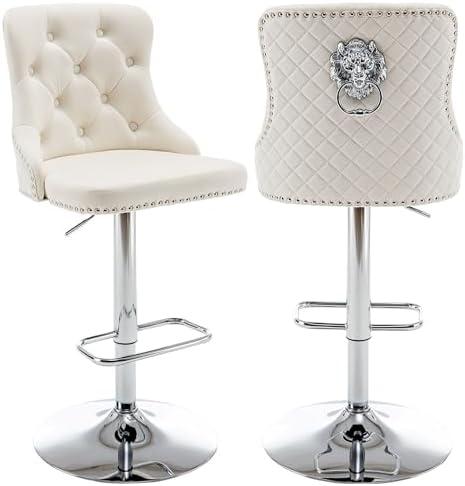 Elevate Our Space: A Review of Luxe Velvet Bar Stools