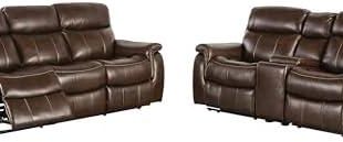 Embrace Leisure: Our Take on the Corrals Leather Power Sofa Set