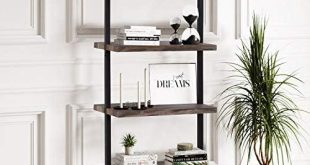 Exploring Our Modern 4-Tier Wall Mount Industrial Bookshelf