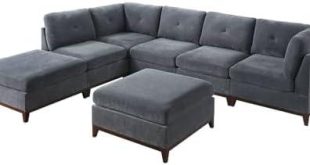 Our Cozy Corner: Reviewing the Ash Grey Chenille Sectional Set